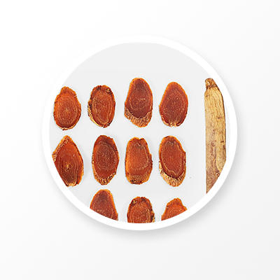 Phytothérapie chinoise de racine de ginseng rouge